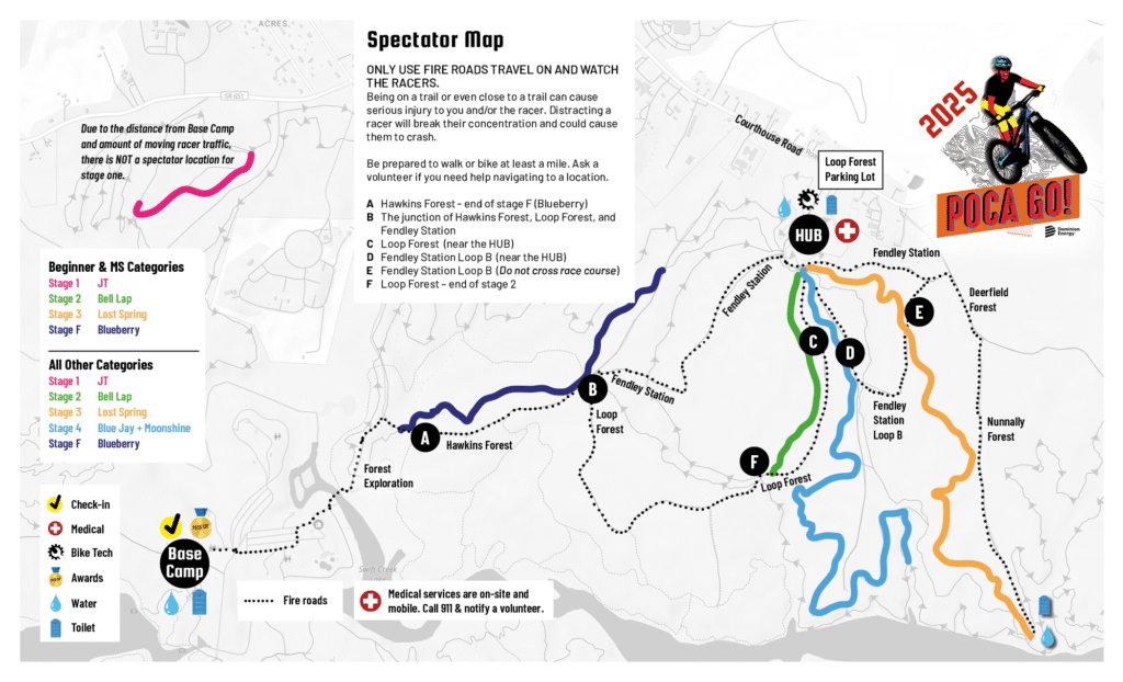 2025 spectator map